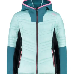 Kinder Hybrid Hoodie Jacke