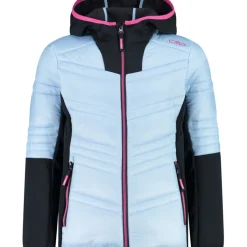 Kinder Hybrid Hoodie Jacke