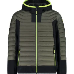 Kinder Hybrid Hoodie Jacke
