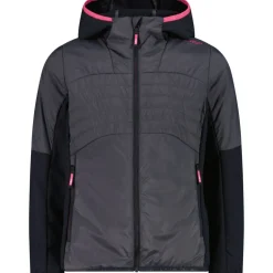 Kinder Hybrid Hoodie Jacke