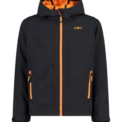 Kinder Softshell Hoodie Jacke
