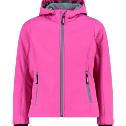 Kinder Softshell Hoodie Jacke