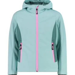 Kinder Softshell Hoodie Jacke