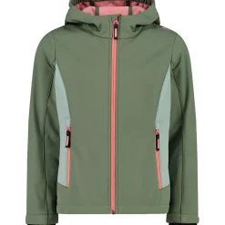 Kinder Softshell Hoodie Jacke