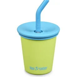 Kinder Straw Lid Steel Cup