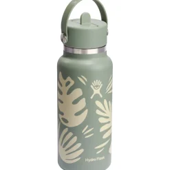 32oz Wide Flex Straw Cap Isolierflasche