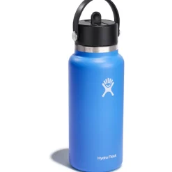 32oz Wide Flex Straw Cap Isolierflasche