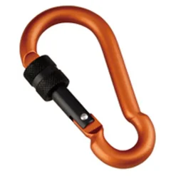 Pear-Shape Carabiner w. Screw Lock